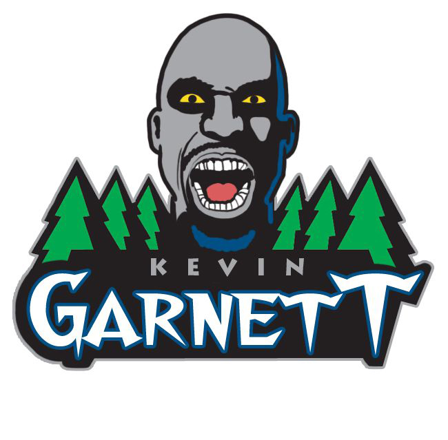 Minnesota Timberwolves Garnett Logo DIY iron on transfer (heat transfer)